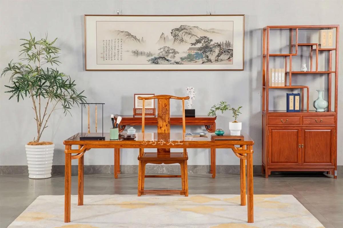 红木家具中的天花板品质 黄花梨与巧夺天工的匠心传承